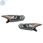 Headlight Assembly for Nissan Versa (2020-2021) Left & Right Side Chrome Clear