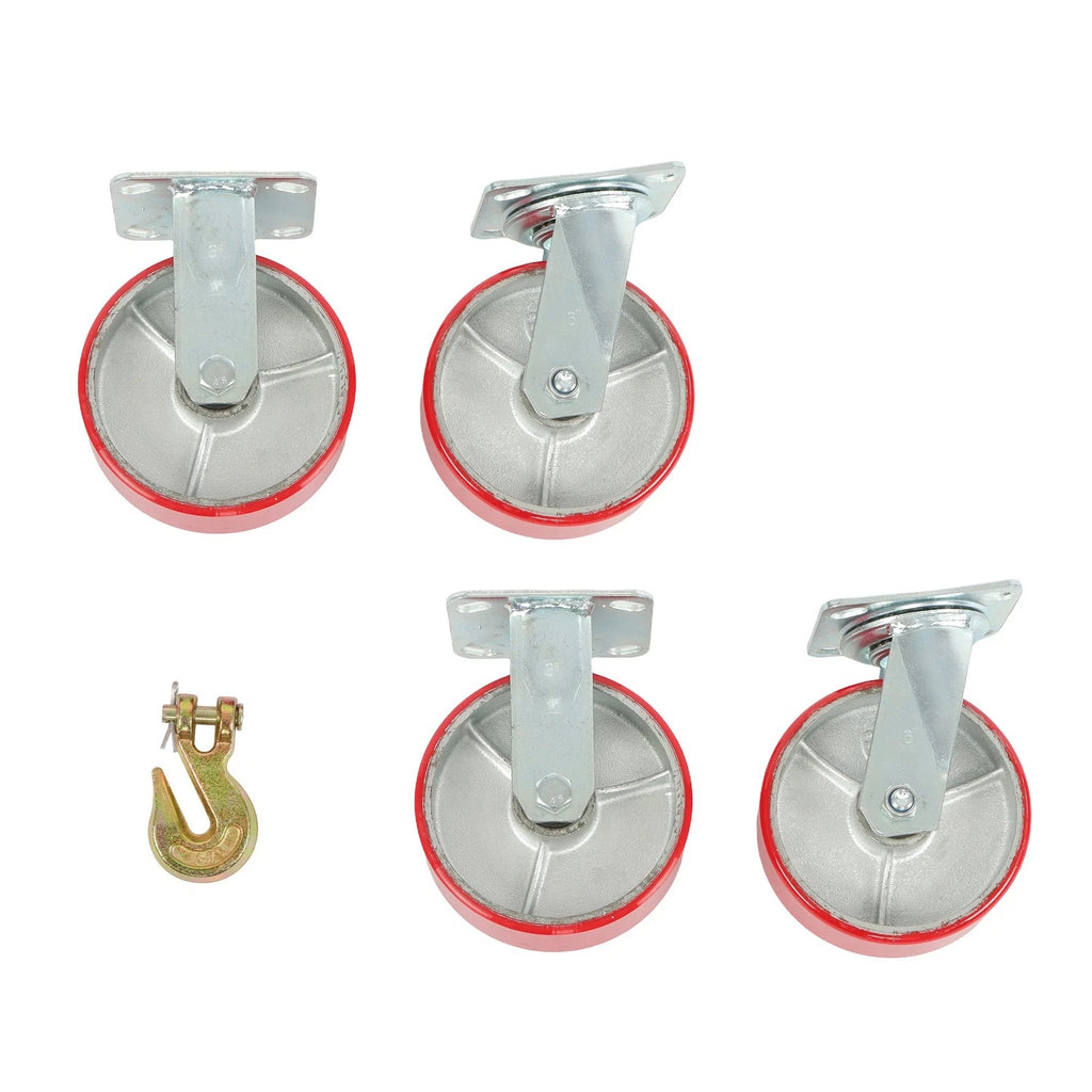 Set of 4 Heavy Duty Casters for Automotive Use