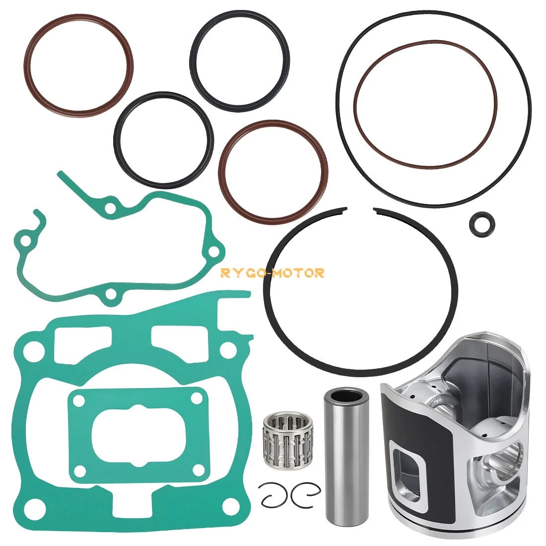 Piston Ring Kit & Top End Gaskets Set for Yamaha YZ125 (1998–2000)
