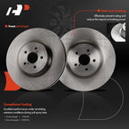 Front Disc Brake Rotors for Subaru Impreza (2004) and Toyota 86 (2017–2020)