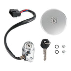 Ignition Switch & Fuel Tank Cap for Kawasaki Vulcan 500 LTD 800 Classic (2001–2009)
