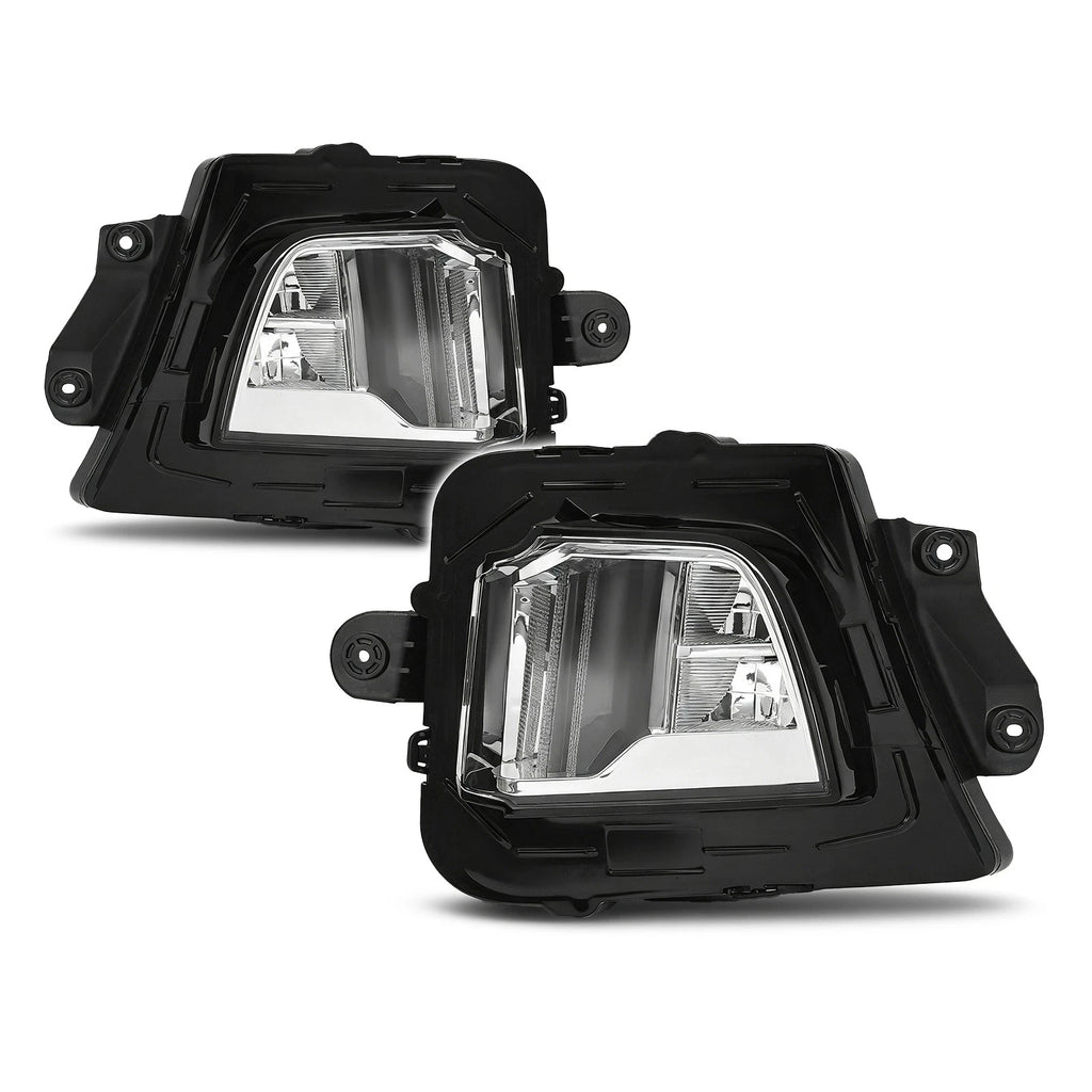 LED Daytime Running Light Fog Lamp Set for Cadillac XTS (2018–2019)