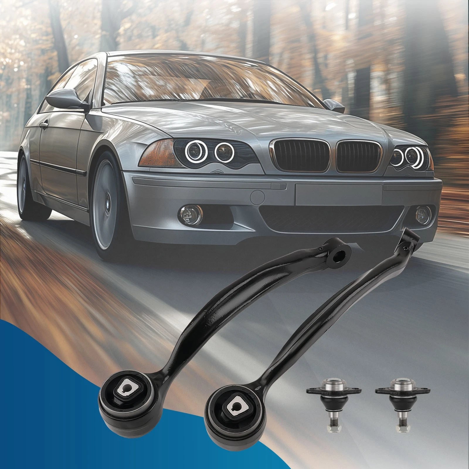 Front Lower Rearward Control Arm Ball Joint for BMW 325Xi–330Xi 2011–2011