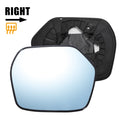 Right Side Blue Heated Mirror Glass for Honda CR-V (2007–2011)