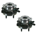2X Moog Rear Wheel Hub and Bearing Assembly Kit 1568127 for