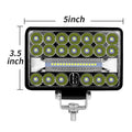 2 x LED Headlights 3x5 Inch
