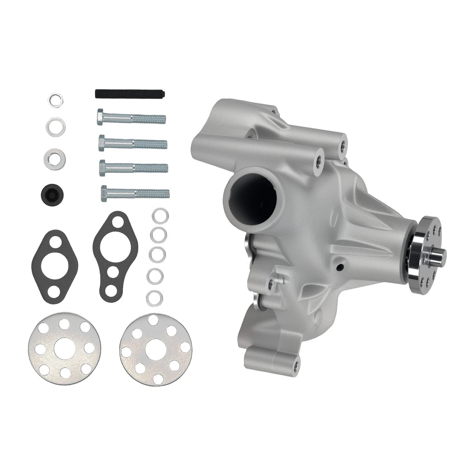 Aluminum Engine Water Pump for Chevrolet 283 305 327 350 383 400 (1969–1987)
