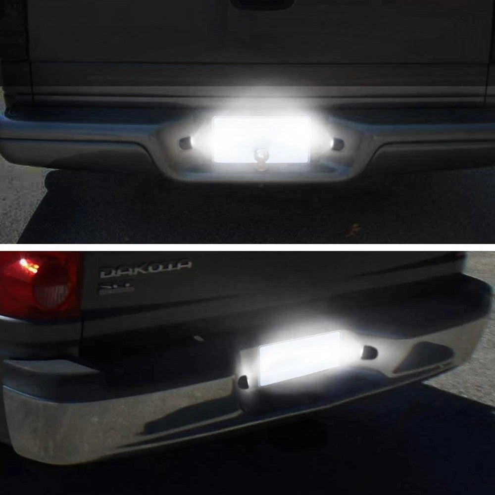 Set of 2 LED License Plate Lights for Dodge Dakota (1997–2011)
