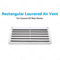 Rectangular Louvered Air Vent for Caravan RV Boat (260x125mm)