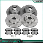 Front & Rear Brake Rotors & Pads for Toyota RAV4 (2006–2012)