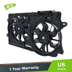 Dual Radiator Cooling Fan with Shroud for Ford Mustang (2015–2022)