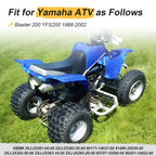 Rear Axle Shaft with Wheel Hubs for Yamaha Blaster YFS200 (1988–2002)