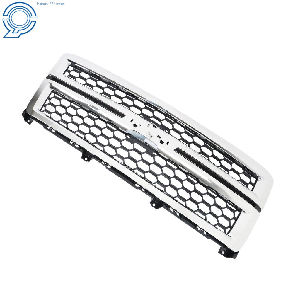 Front Bumper Honeycomb Grille for Chevrolet Silverado 1500 (2014–2015) GM1200696