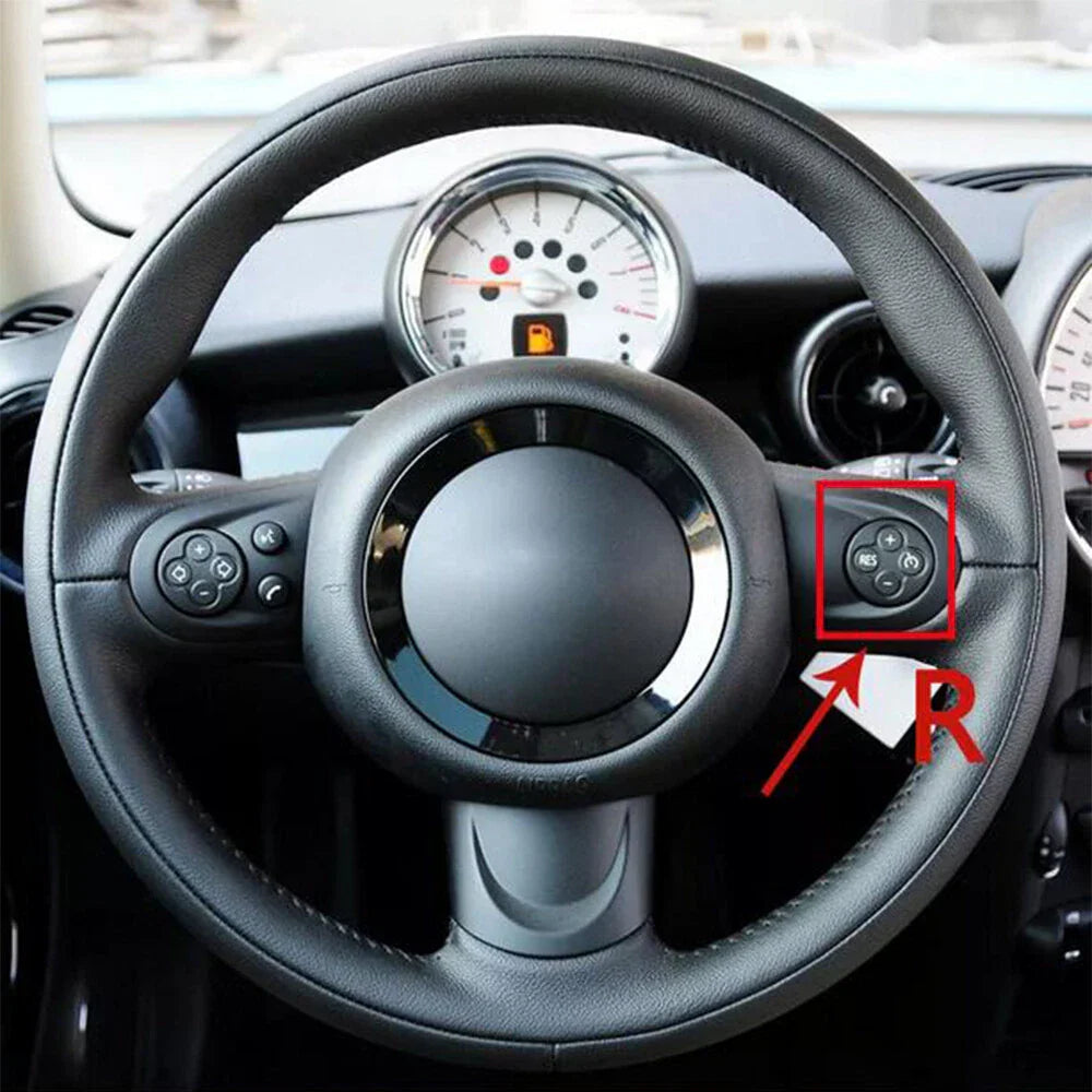 Steering Wheel Switch Cruise Control Button Cover for Mini Cooper (2002-2023)