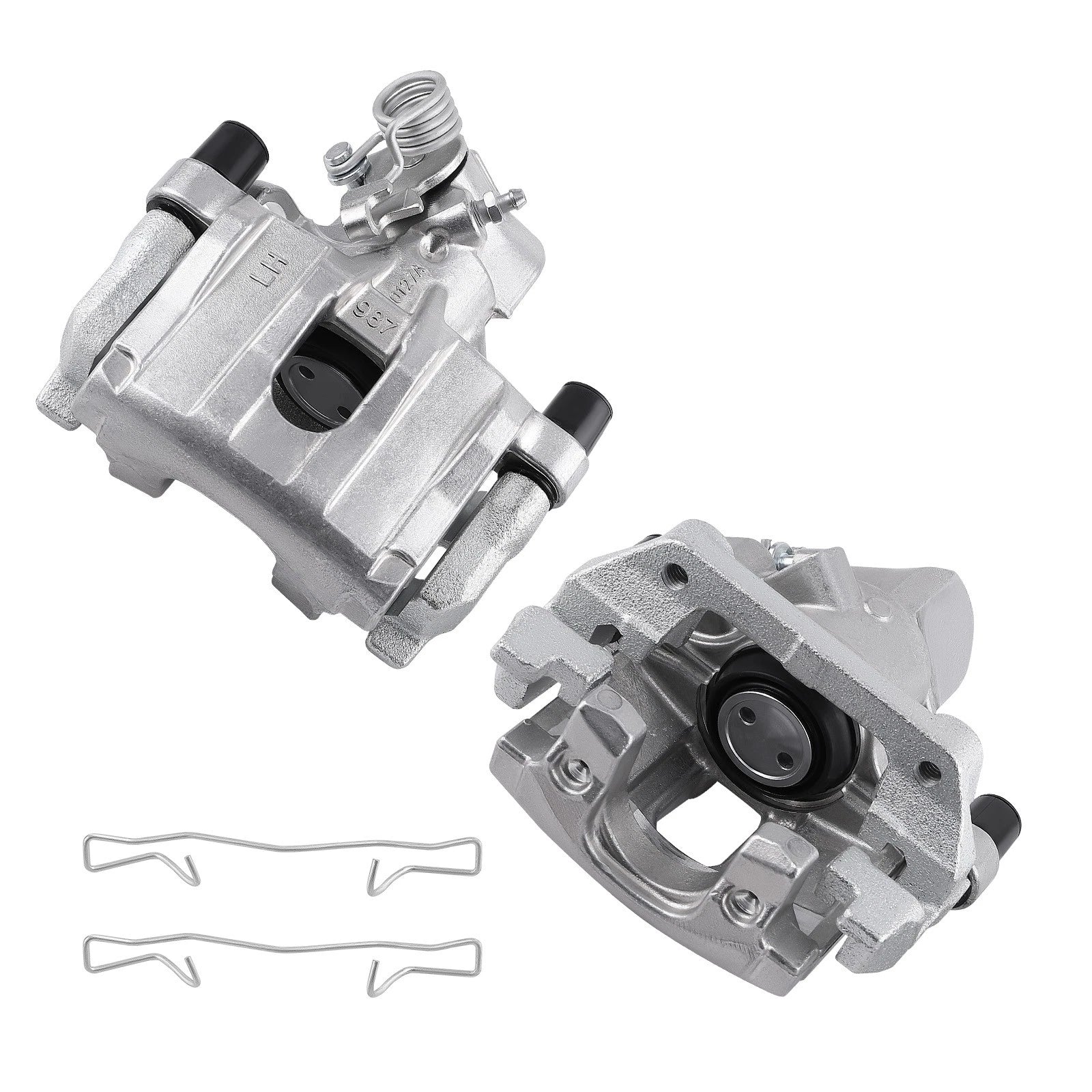 2X Rear Disc Brake Caliper w/Bracket for Ford EcoSport (2018–2022)