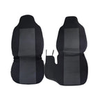 Set of 2 Hi-Back Car Seat Covers for Ford Ranger (2004–2012) Deep Gray