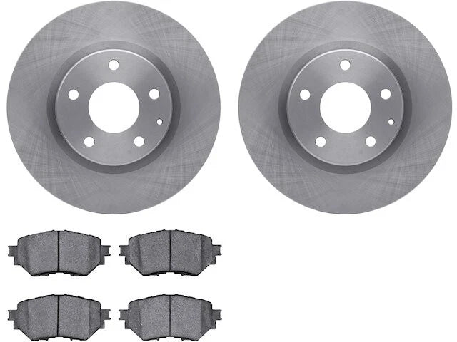 Front Brake Pad and Rotor Kit for Mazda 3 (2017–2018) SH249CG