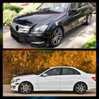 Set of 2 Front Side Marker Light Covers for Benz W204 C250 C300 C350 (2012â2014)