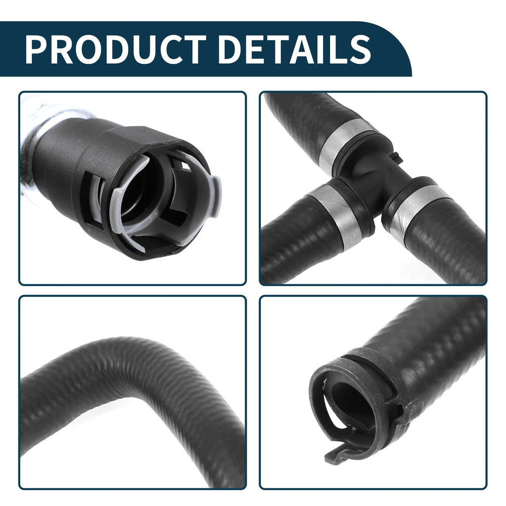 Radiator Hose Heating Water Pipe for Ford Edge (2015–2023) CT4Z18N345B Rubber
