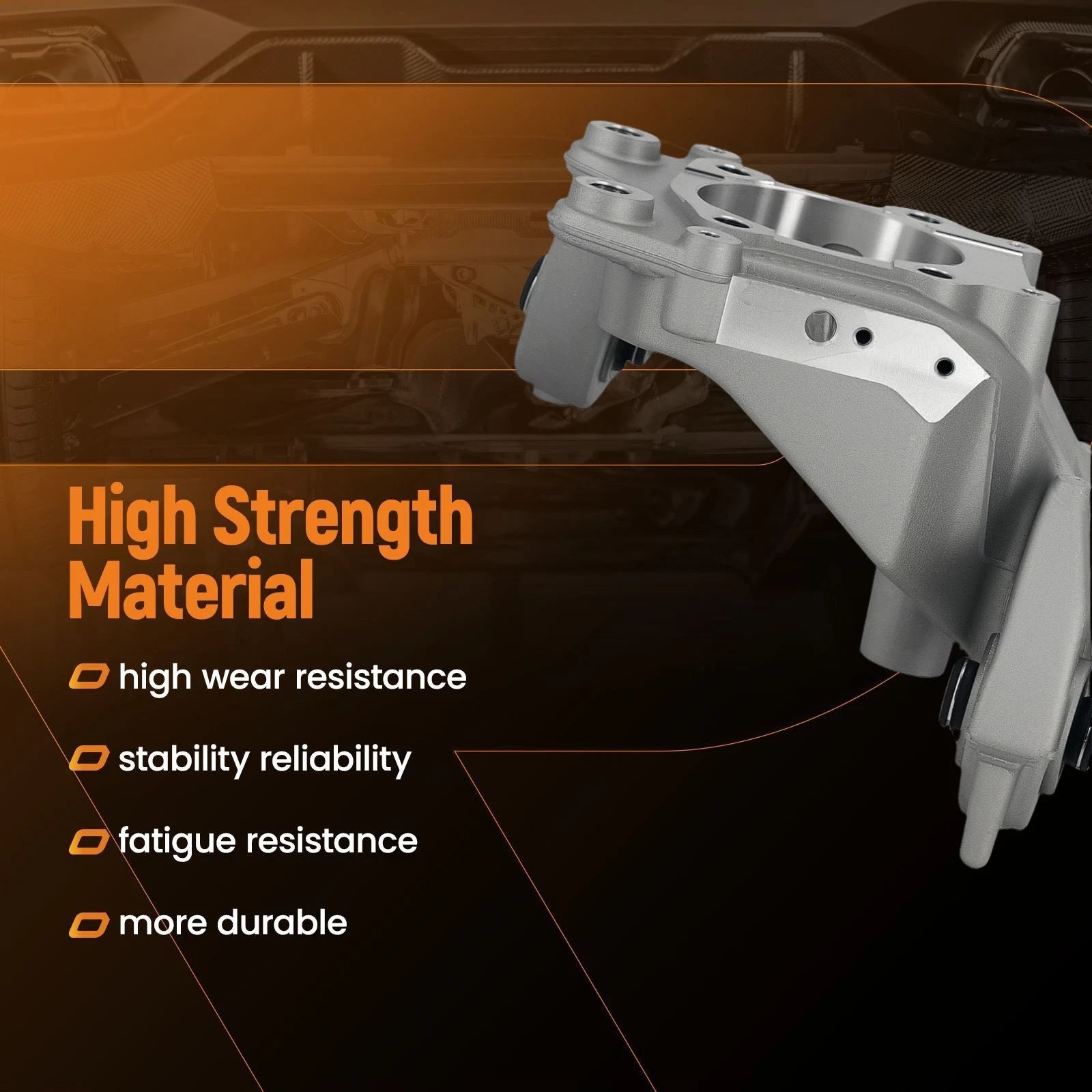 Left Rear Steering Knuckle Assembly for Jeep Cherokee (2014-2018)