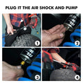 Hand Suspension Air Fork Shock Pump Kit for ATV UTV Motorcycle (300 psi)