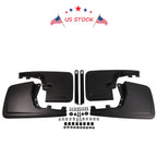 Black Splash Guards Mud Flaps for Ford F150 (2021–2023)