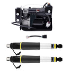 2Pcs Air Suspension Shocks + Compressor Pump for Suburban Tahoe Yukon (2015–2020)