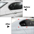 Rear Window Louvers for BMW 5 Series F10 525i 530i (2011–2017)