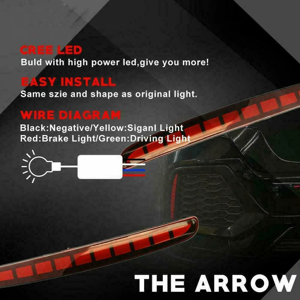 LED Tail Brake Light for Honda Civic Hatchback (2017–2022)