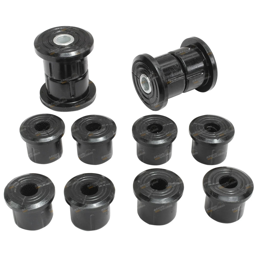 Full Leaf Spring Shackle + Poly Bush Kit for Sierra LJ SJ SJ410 SJ413 MG410