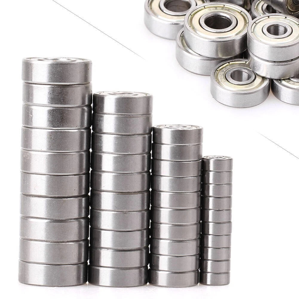 10pcs Ball Bearings 626ZZ 608ZZ 623ZZ 625ZZ for Various Applications (N/A)