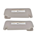 Gray Pair Sun Visor for GMC Yukon (2015–2019) 23459643 23459646 84247140 23198866