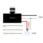 Photoelectric Switch Dusk to Dawn Sensor for AC 80V-277V (Rated 120V/220V)