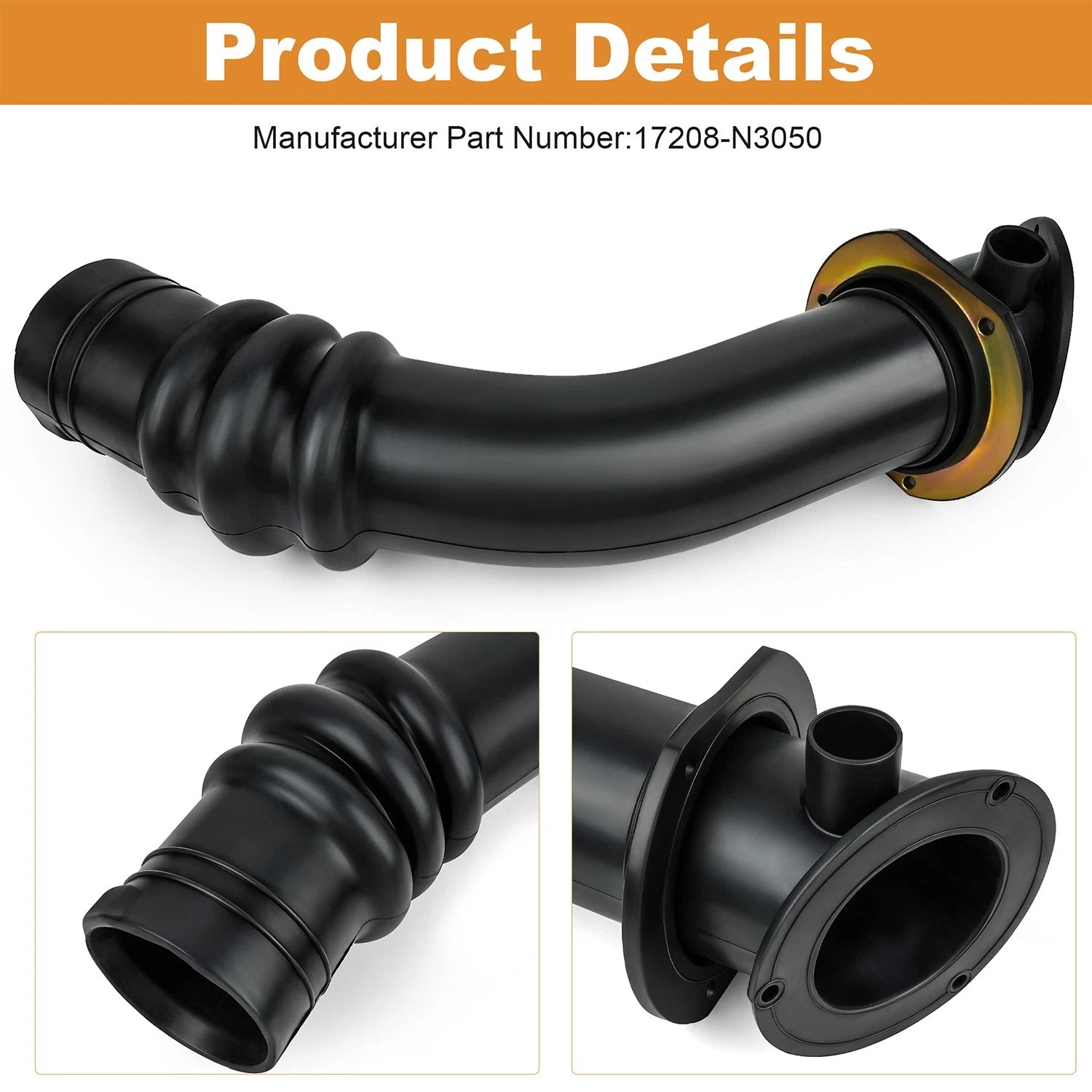 Fuel Filler Neck Tube Pipe 17208-N3050 for Datsun 240Z/Fairlady Z (1970–1974)