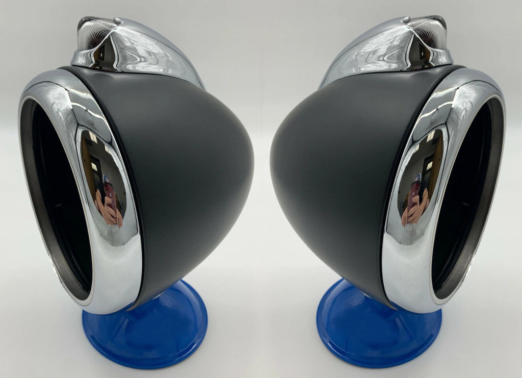Headlight Buckets Pair for Chevrolet C10 (1968–1972) with Amber Turn Signal