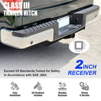 2 Inch Receiver Trailer Towing Hitch for Ford F-150 (2009-2014)