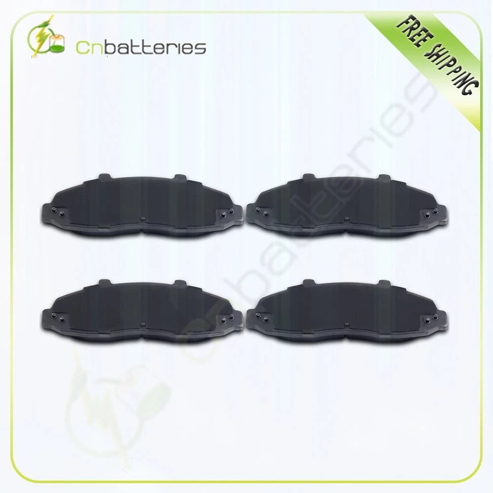 Set of 4 Metallic Brake Pads for Ford Lincoln Pickup Truck