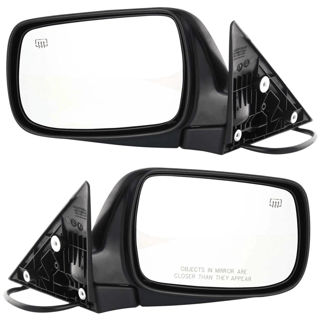 Set of 2 Heated Mirrors for Subaru Baja
