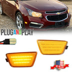 LED Front Bumper Side Marker Lights for Chevy Cruze (2011–2015)