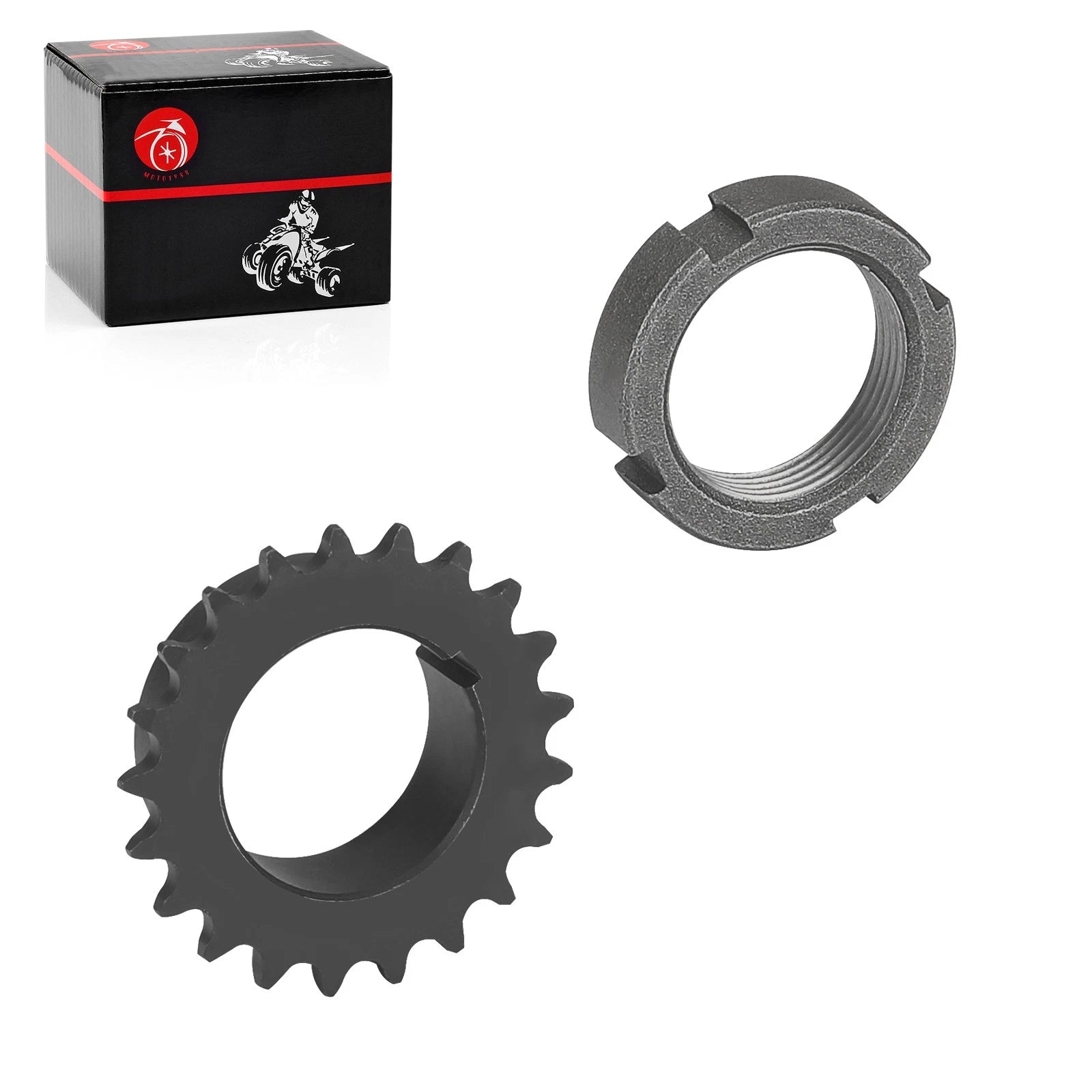 Crankshaft Timing Gear Sprocket Nut for Polaris Big Boss 500 6x6 (1998–1999)