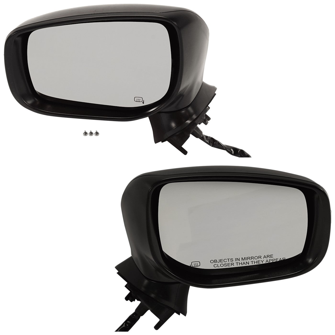 Set of 2 Heated Mirrors for Subaru Impreza