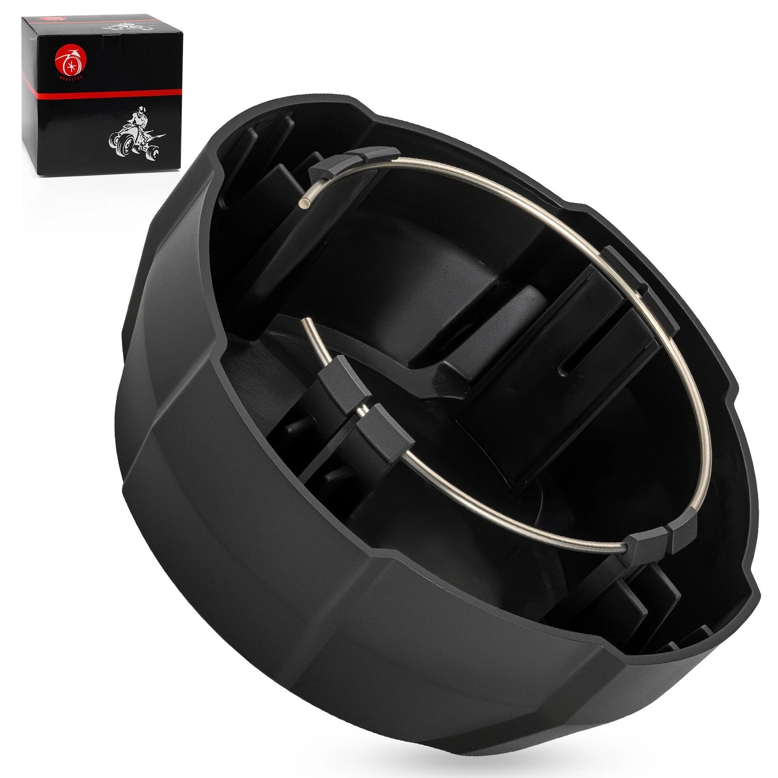 Matte Black Rim Cap 1524066-458 for Polaris Ranger 570 Crew SP (2022–2025)