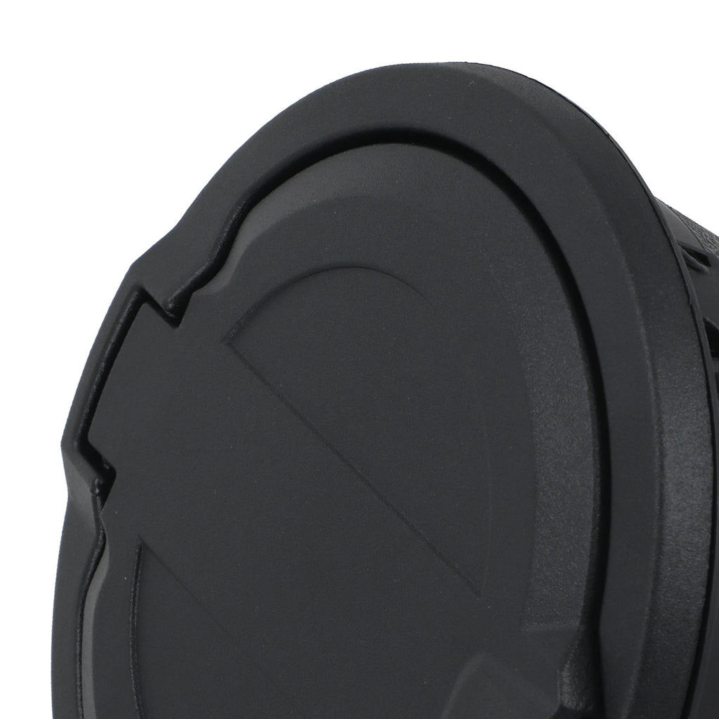 Aluminum Fuel Gas Tank Cap Filler Door Cover for Jeep Wrangler JL (2018–2023)
