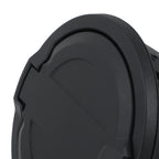 Aluminum Fuel Gas Tank Cap Filler Door Cover for Jeep Wrangler JL (2018–2023)