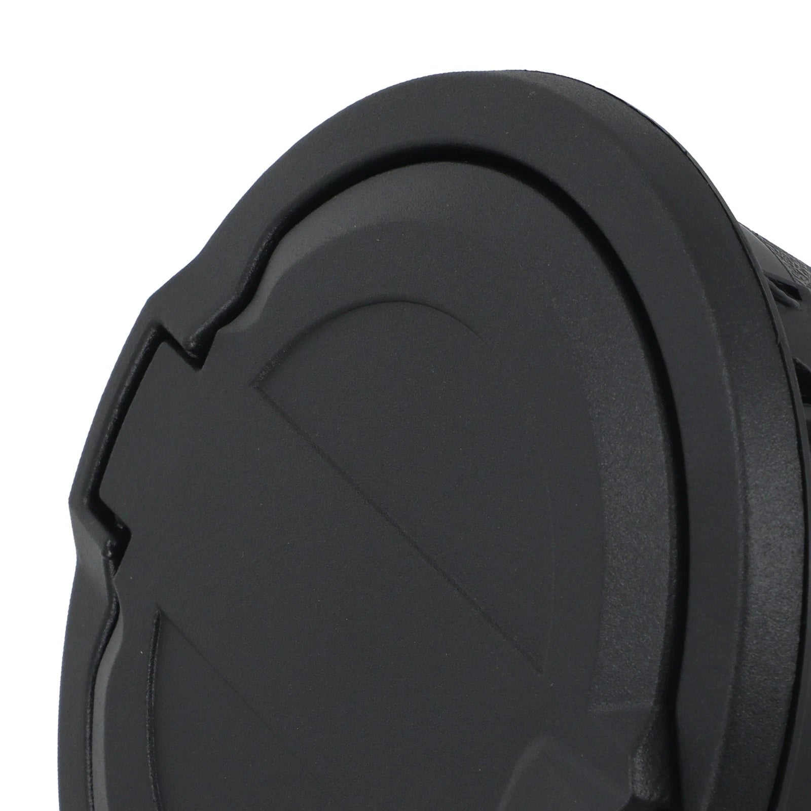 Aluminum Fuel Gas Tank Cap Filler Door Cover for Jeep Wrangler JL (2018–2023)