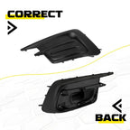 2Pcs Front Bumper Fog Light Cover Bezel for Subaru Legacy (2018–2019)