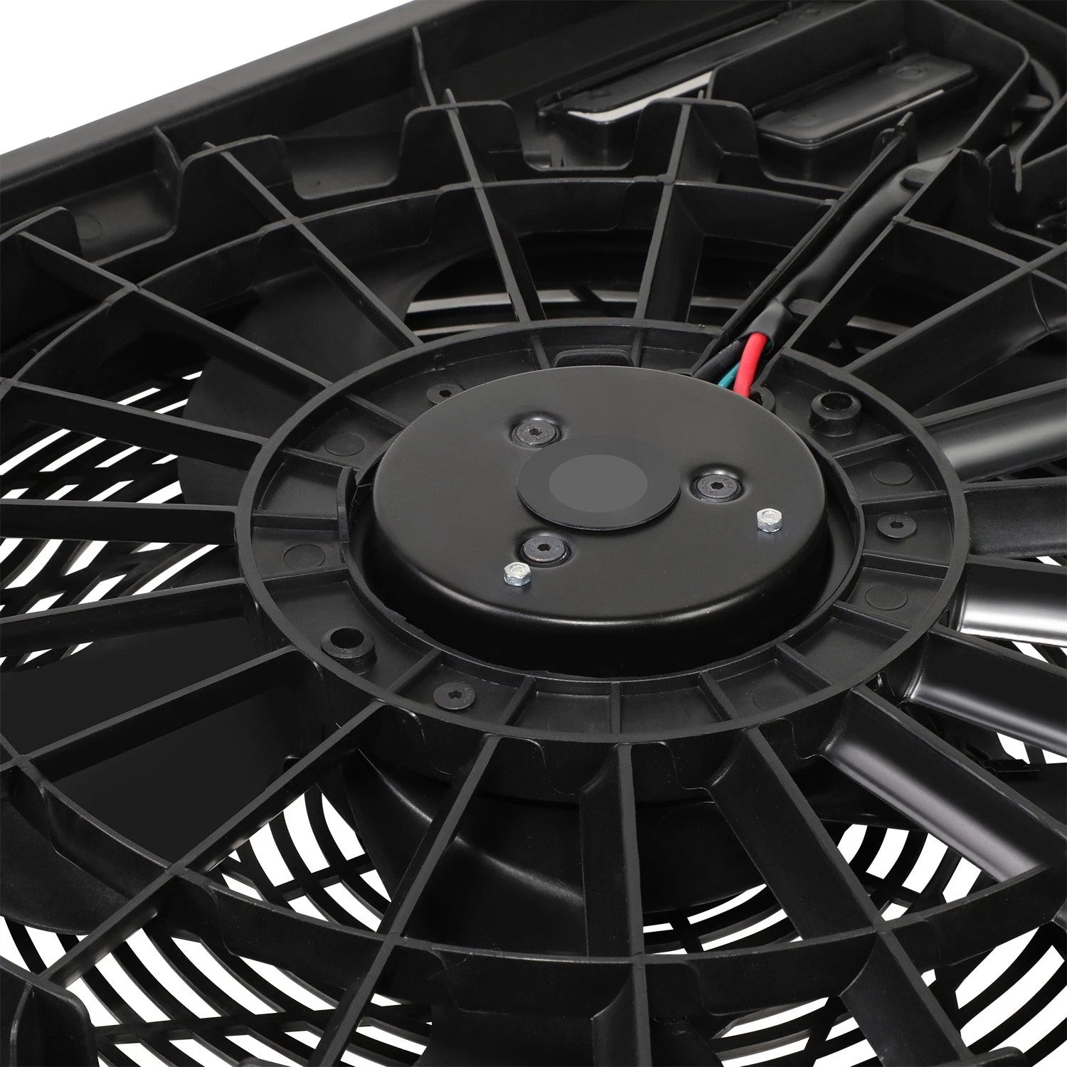 AC Condenser Cooling Fan for BMW 745i 745Li 760i E65 E66 (2002–2006)