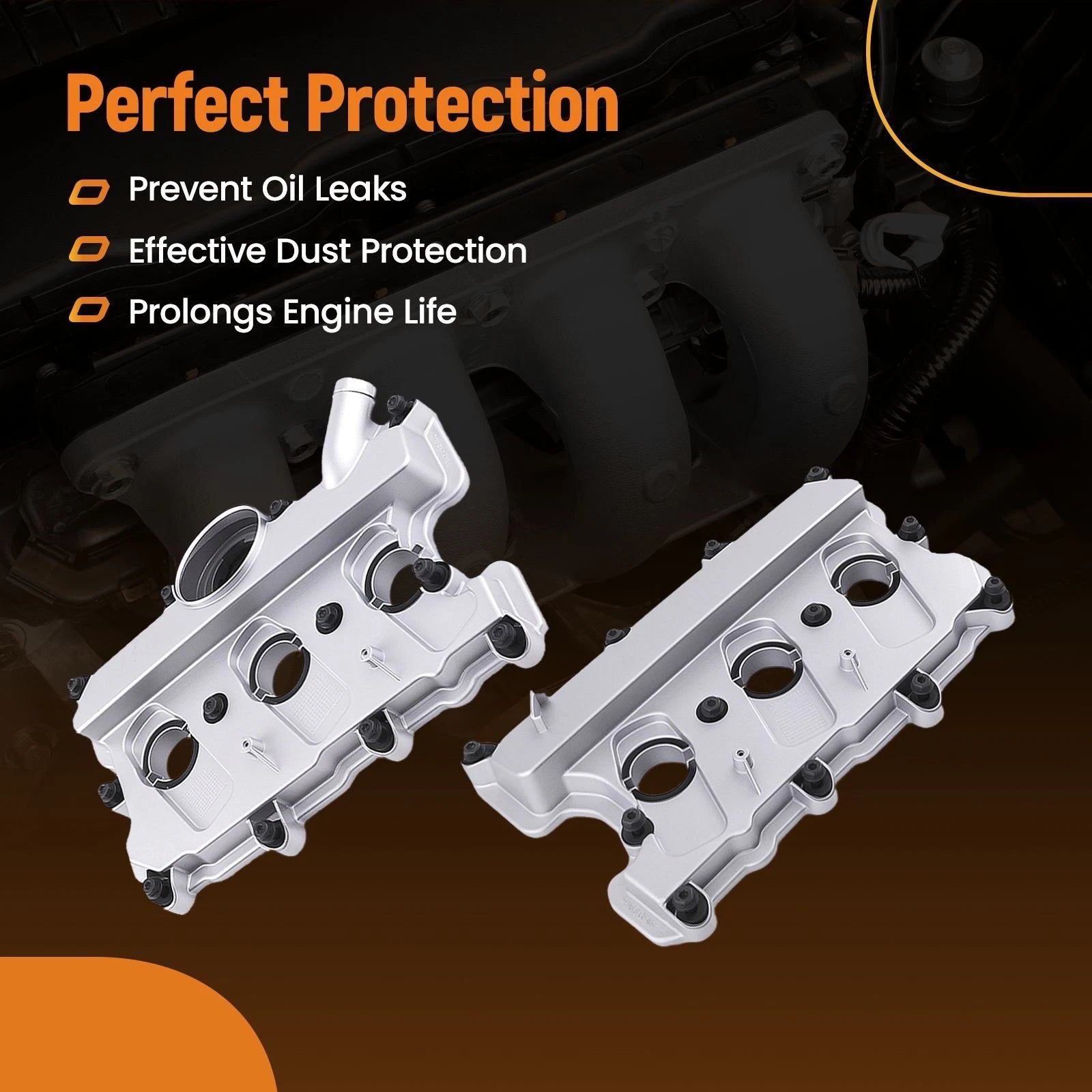 Rocker Cover Set for Audi Q5 SQ5 3.0L V6 (2012-2019)
