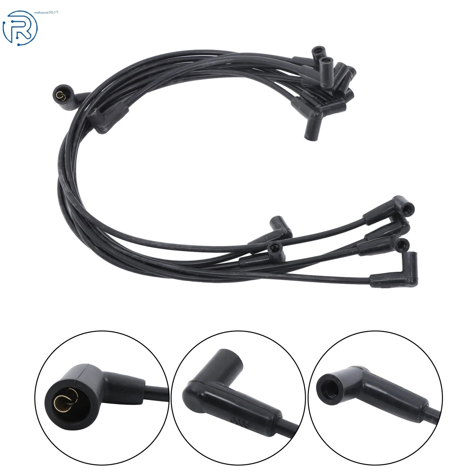 Ignition Spark Wire Set for Volvo Penta Mercruiser OMC 4.3L V6