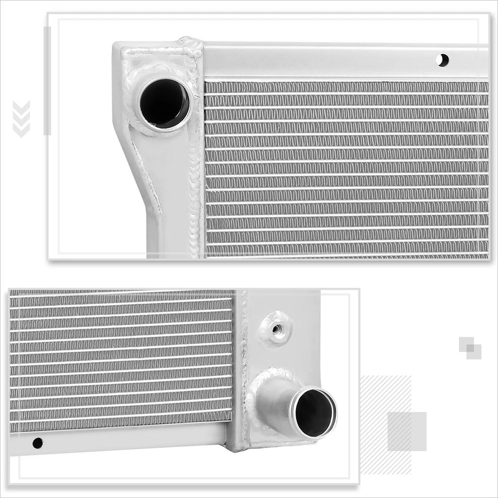 3-Row Full Aluminum Racing Radiator for Chevy GMC C/K Pickup Suburban (1967–1972)